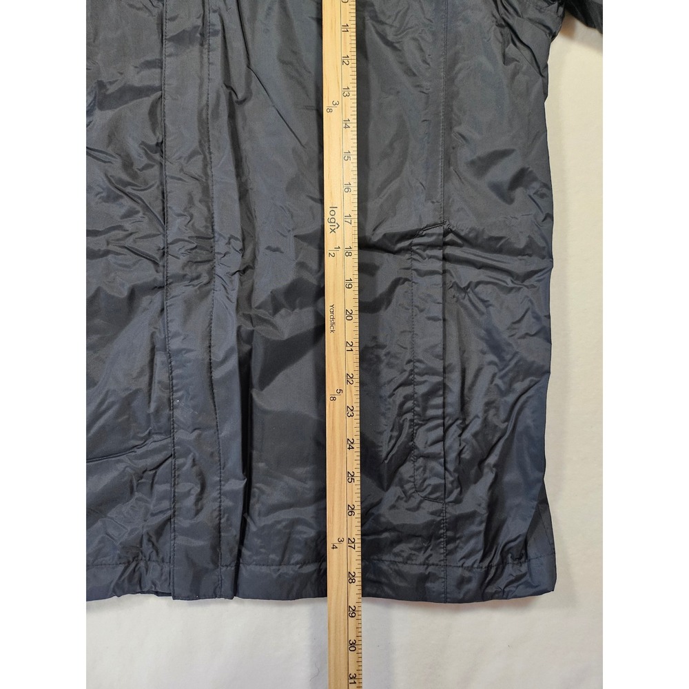 Columbia Mens CWU Omni-Tech Rain Jacket Black Hooded Mesh Lined Lg wind breaker - Picture 3 of 16